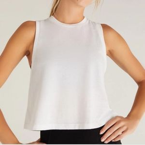 Yogalicious White Crop Top
